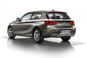 BMW 116d 3ドアスポーツハッチバック（リア）