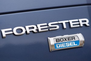 「BOXER DIESEL」のエンブレムは、世界で唯一の水平対向ディーゼルSUVの誇りです