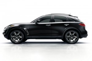 インフィニティ QX70（サイド）