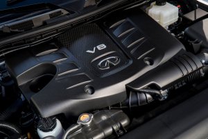 最大排気量のV8 5.6L VK56VDエンジン