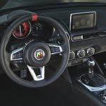 アバルト124 スパイダー インテリア