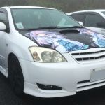 トヨタ アレックス(縦のグリルがランクスとの識別点) トヨタ アレックス(縦のグリルがランクスとの識別点)