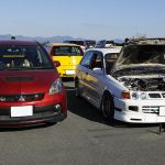 三菱 コルト エボリューション、トヨタ スターレット GT 三菱 コルト エボリューション、トヨタ スターレット GT