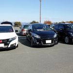 ホンダ シビック タイプR、トヨタ ヴィッツ、スズキ スイフトスポーツ ホンダ シビック タイプR、トヨタ ヴィッツ、スズキ スイフトスポーツ